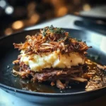 Marinierter Tomatensandwich mit cremigem Aufstrich