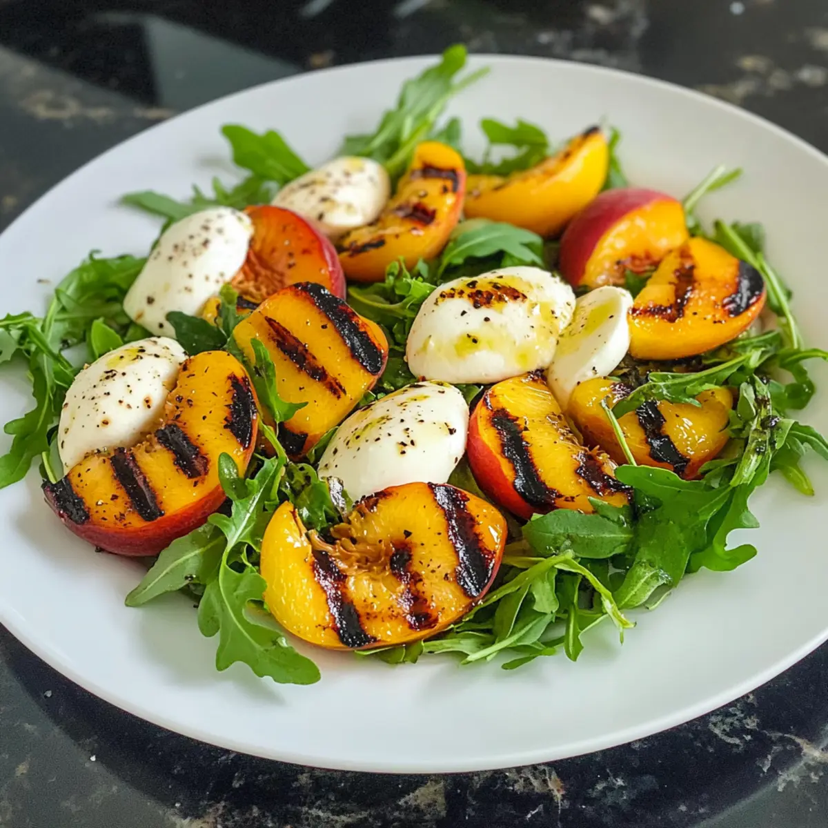 Mozzarella Salat mit Pfirsich für heiße Sommertage 3 Mozzarella Salat mit Pfirsich nojla8