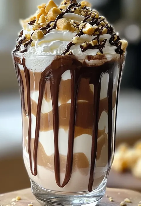 Nutella-Liebhaber-Milchshake Reiche und cremige Verwöhnung