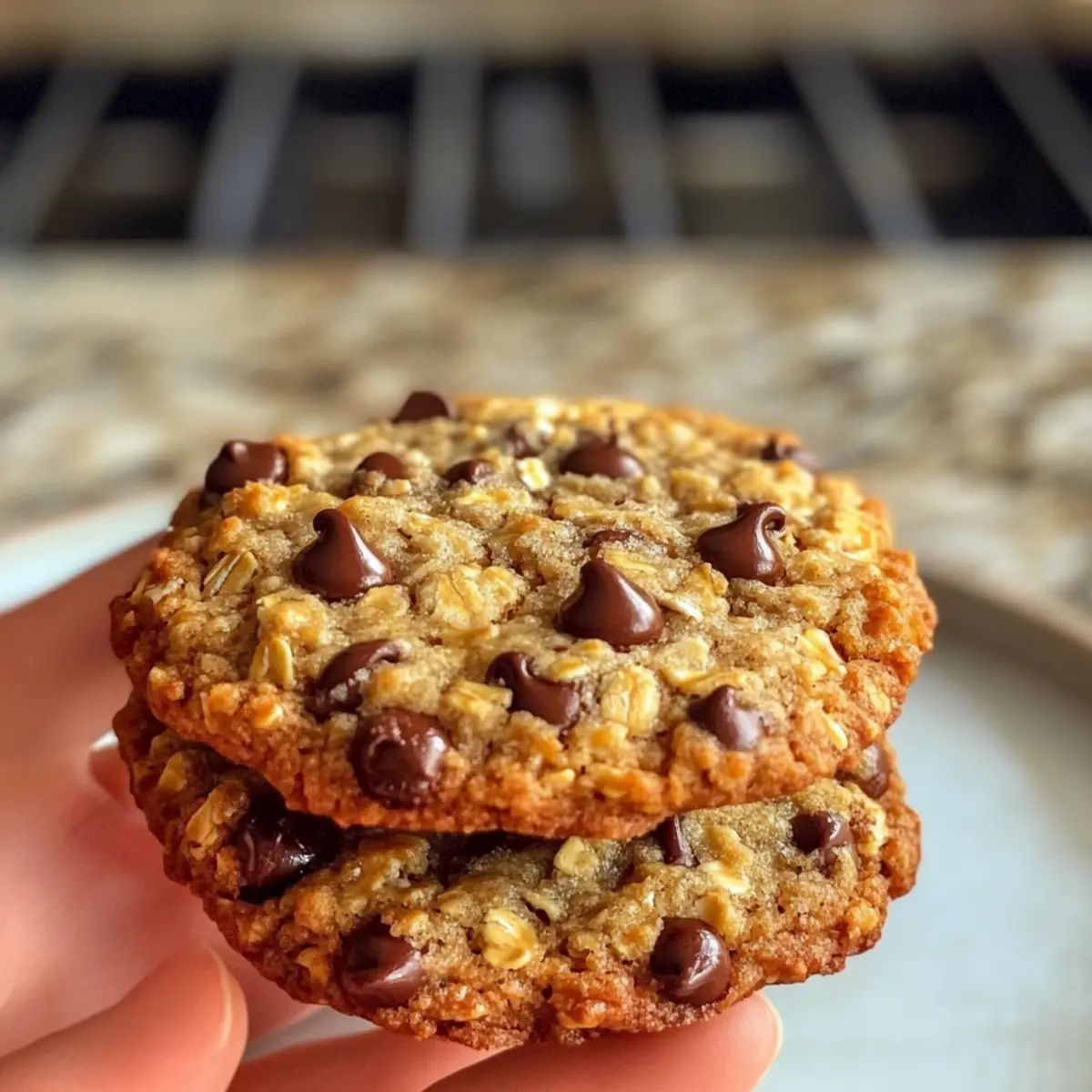 Hafer-Schokoladenkekse gesund und einfach backen 4 Oat Chocolate Cookies mhegkj