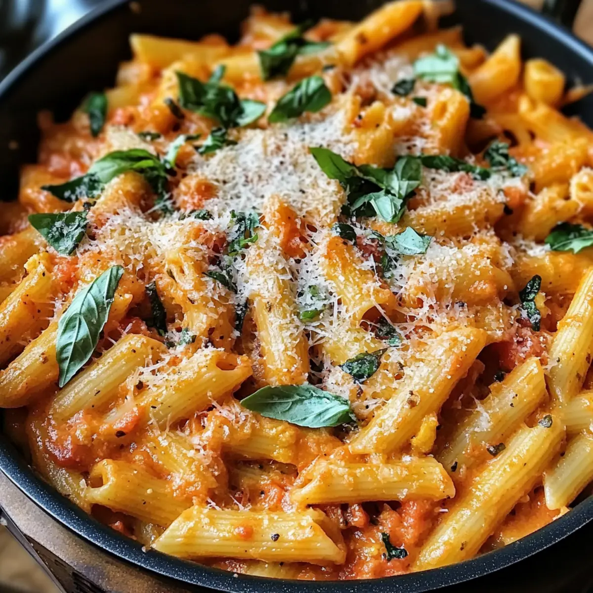 Ein-Pfannen-Cremige-Tomaten-Pasta für Eilige 4 One Pan Creamy Tomato Pasta icniz5
