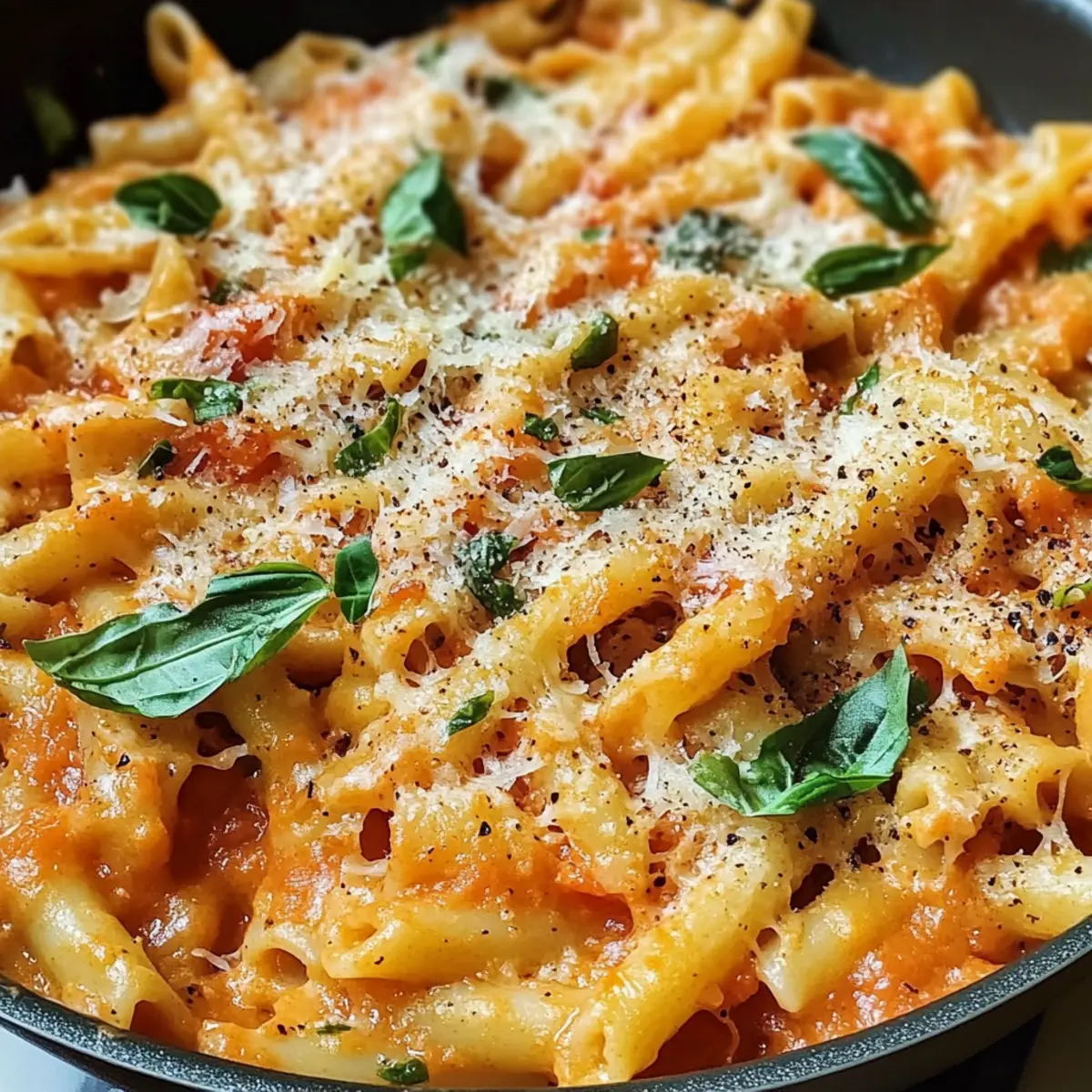 Ein-Pfannen-Cremige-Tomaten-Pasta für Eilige 2