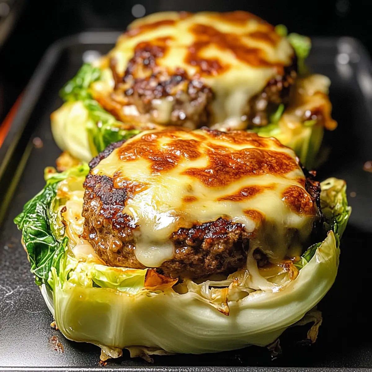 Oven Baked Cabbage Burgers y4mn3r