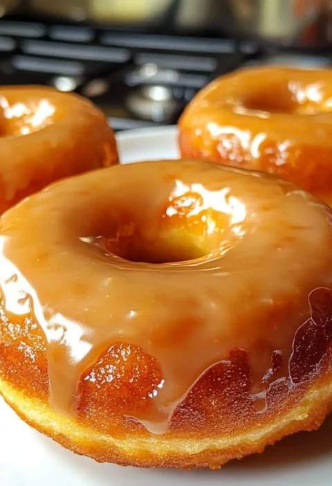 Kürbisdonuts mit Ahorn-Glasur
