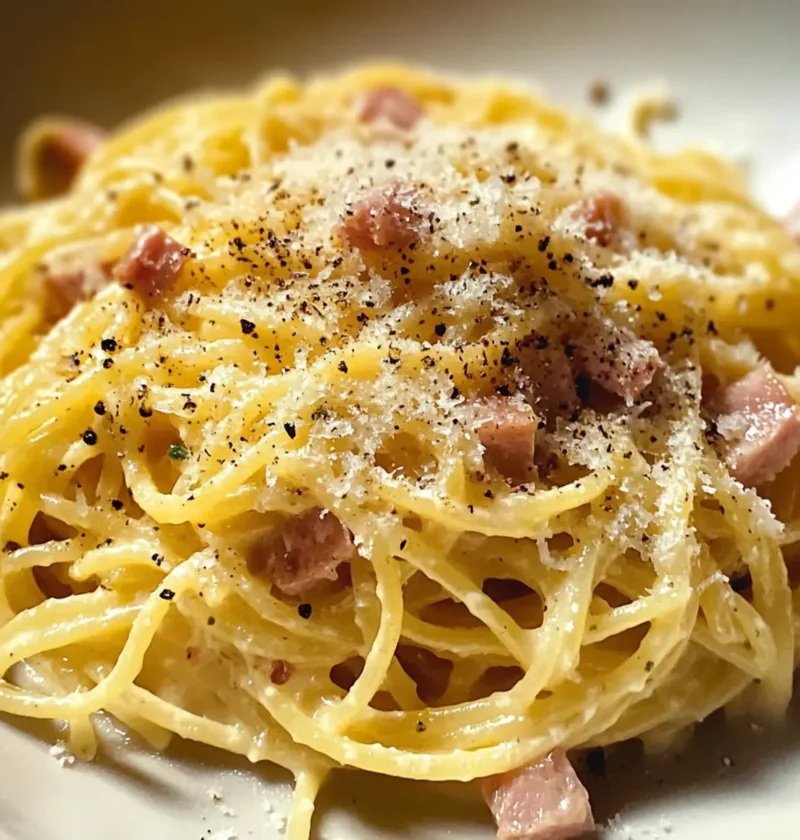 Spaghetti Carbonara italienischer Art in 25 Minuten 1 Spaghetti Carbonara italienischer Art