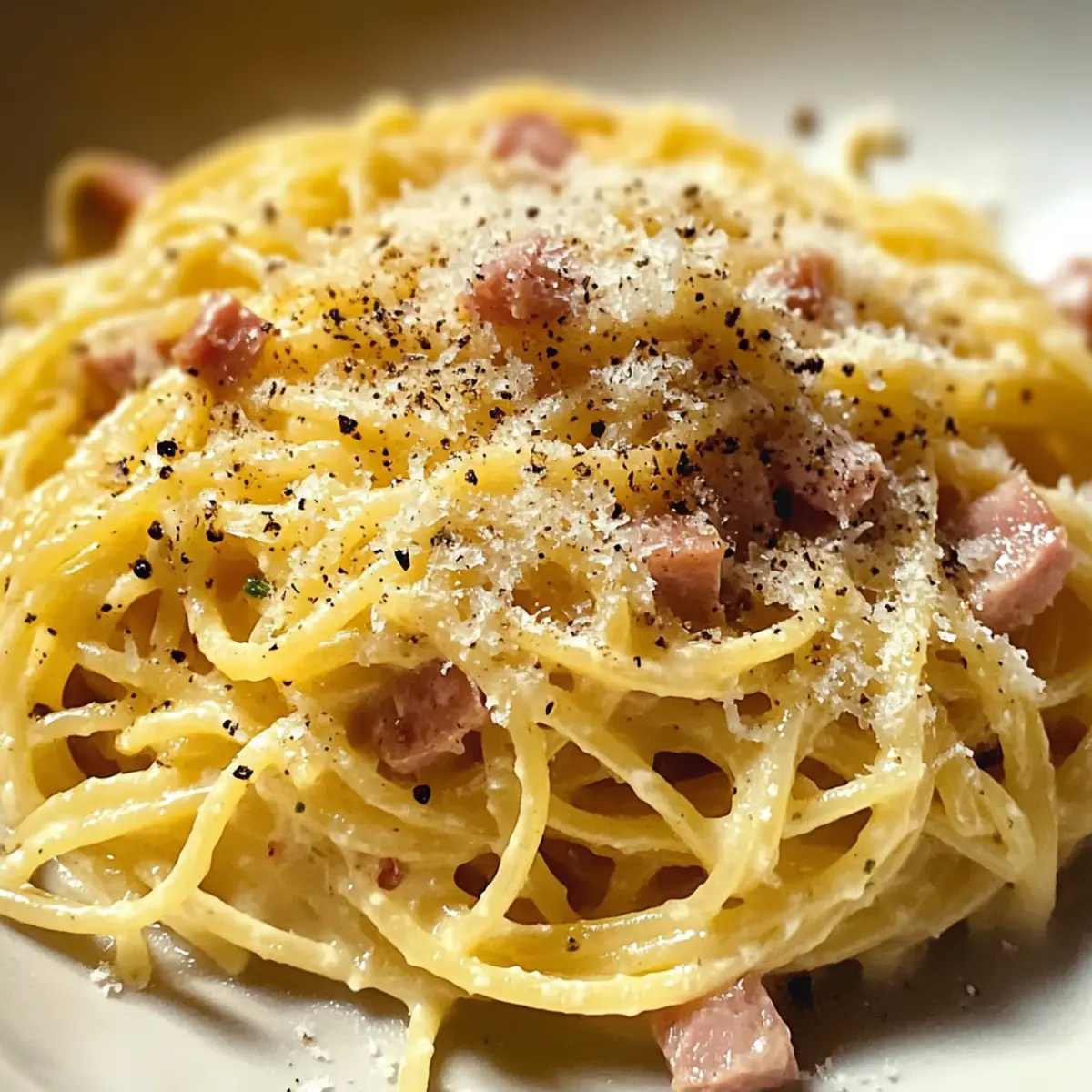 Spaghetti Carbonara italienischer Art in 25 Minuten 5 Spaghetti Carbonara italienischer Art