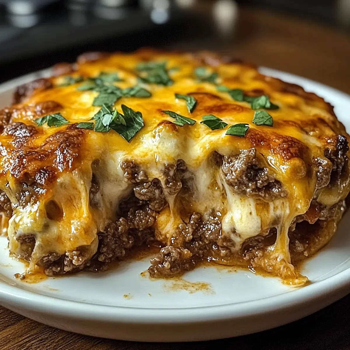 Super einfacher Keto Cheeseburger Auflauf für eilige Köche 4 Super einfacher Keto Cheeseburger Auflauf h6h9c5