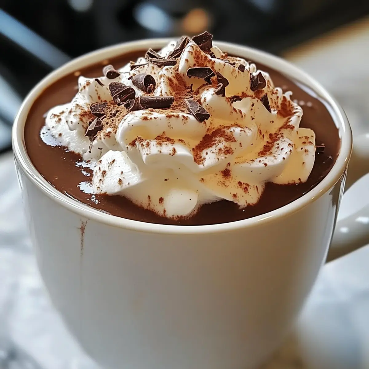 Dicke italienische heiße Schokolade reich und cremig 4 Thick Italian Hot Chocolate Rich and Creamy Treat vdesy2