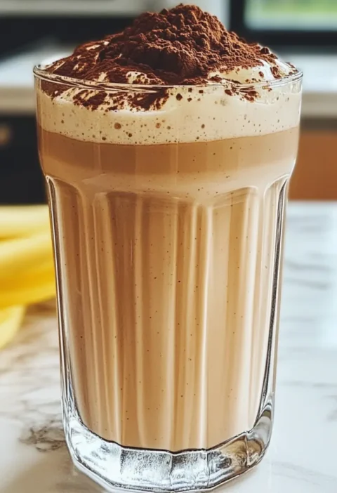 Tiramisu Proteinshake Energisierend und Lecker Rezept