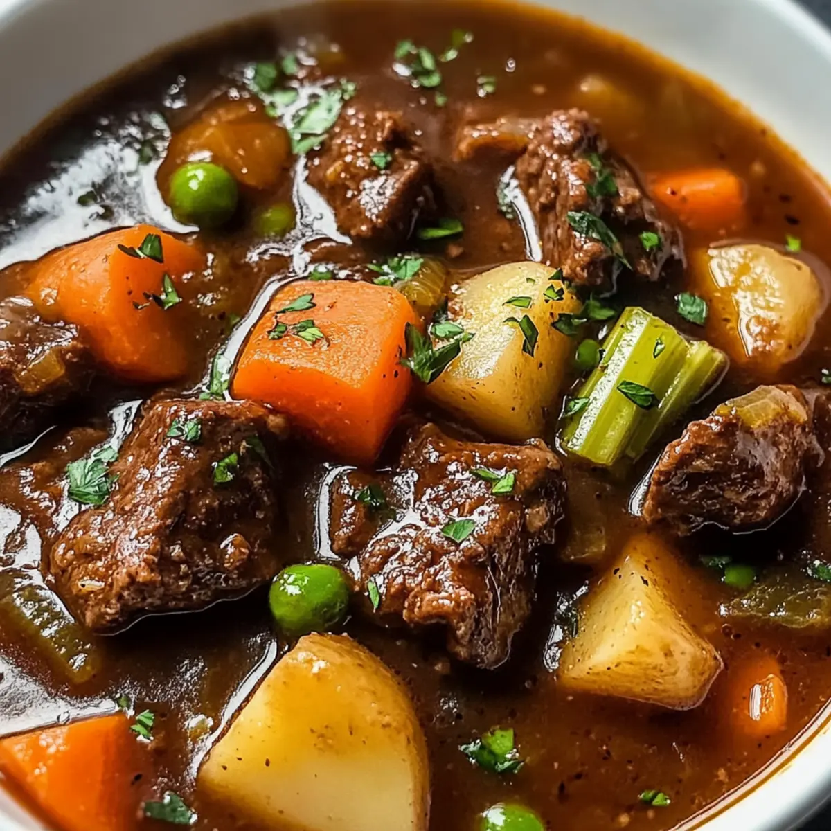 Gesunder Slow-Cooker-Rindereintopf Rezept