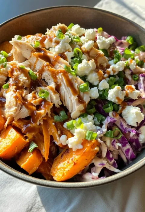 BBQ Ranch Süßkartoffel Schüssel