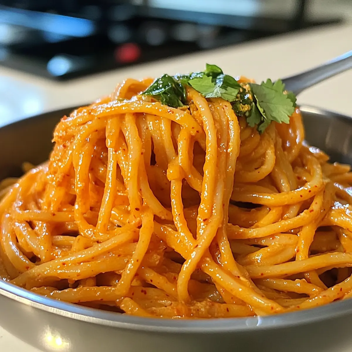 Easy Creamy Gochujang Pasta raj3pr