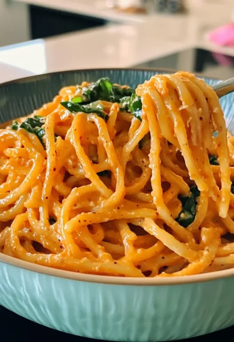 Einfache cremige Gochujang-Pasta
