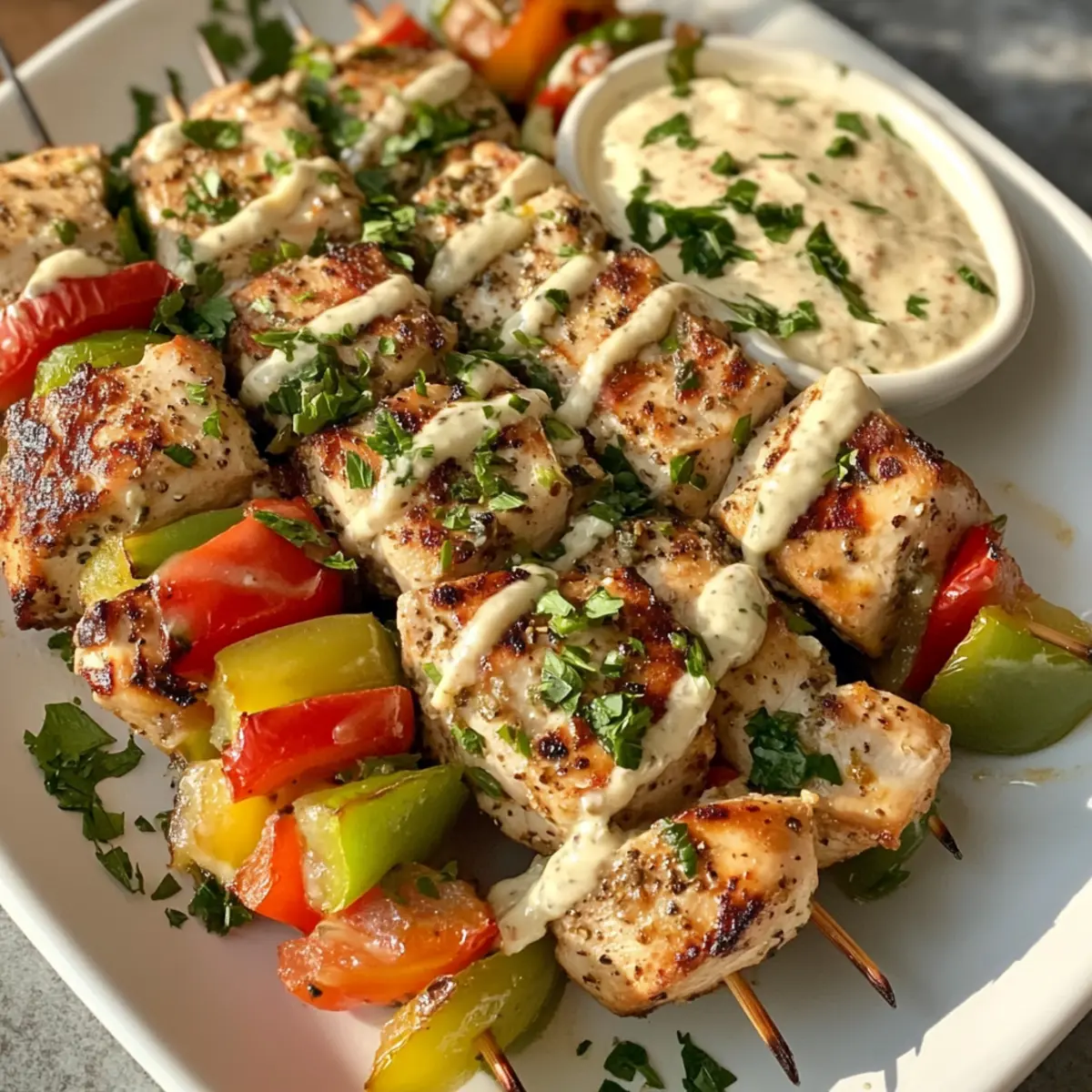 Lemon Tahini Sheet Pan Kebabs ou2l4l