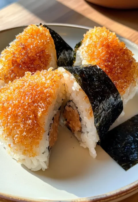 Scharfer Thunfisch Onigiri