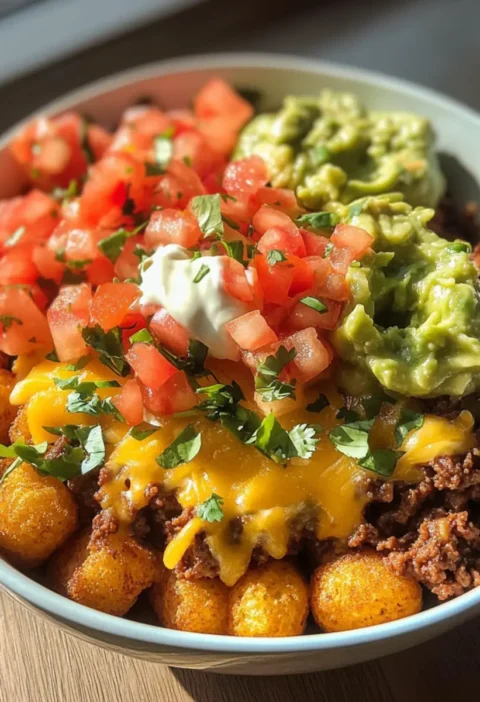 Tater Tot Taco Schüssel