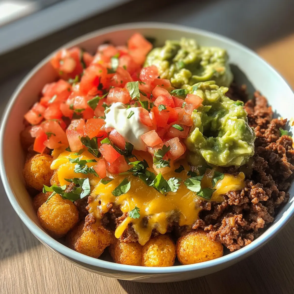 Tater Tot Taco Schüssel