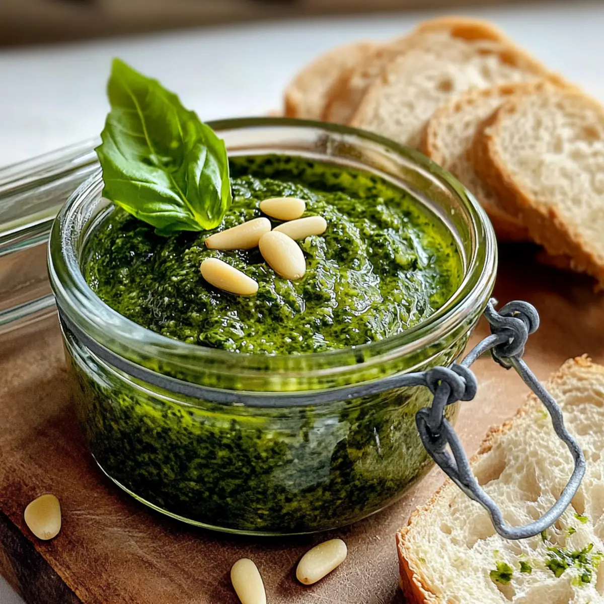 BA¤rlauchpesto u6ezvr