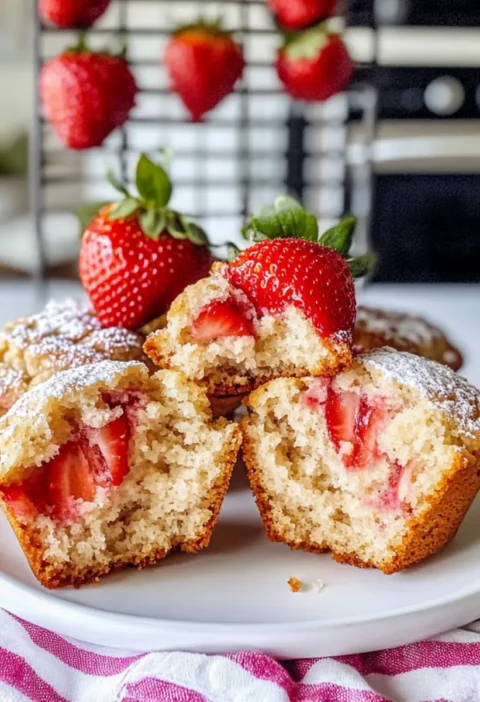 Erdbeermuffins