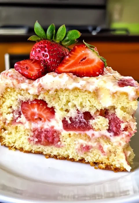 Erdbeer Rhabarber Kuchen