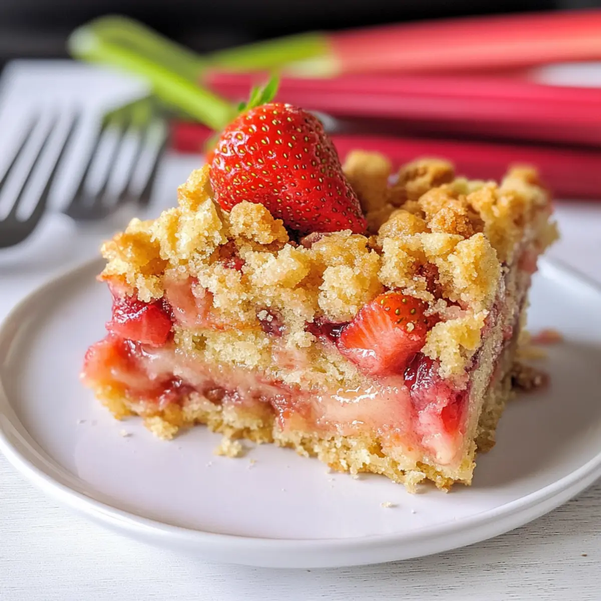 Erdbeer Rhabarber Kuchen ltfgfs