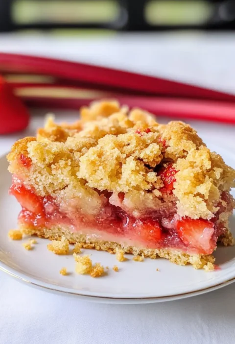 Erdbeer Rhabarber Kuchen