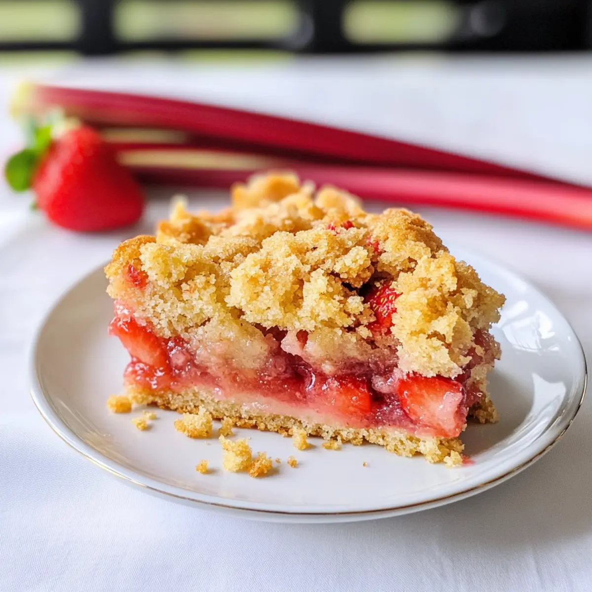 Erdbeer Rhabarber Kuchen