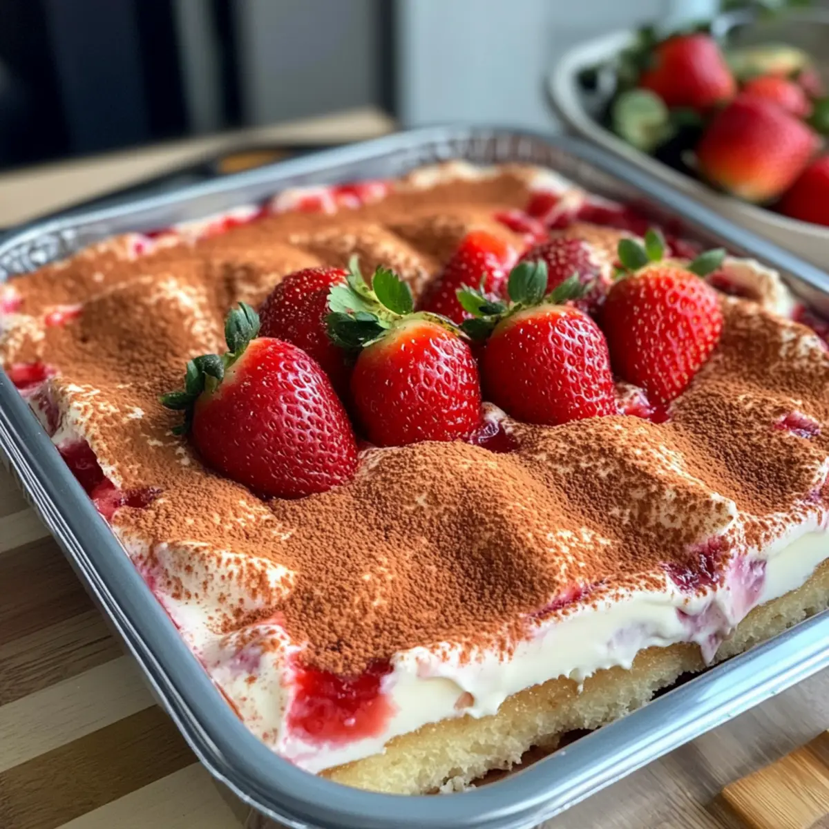 Erdbeer Tiramisu
