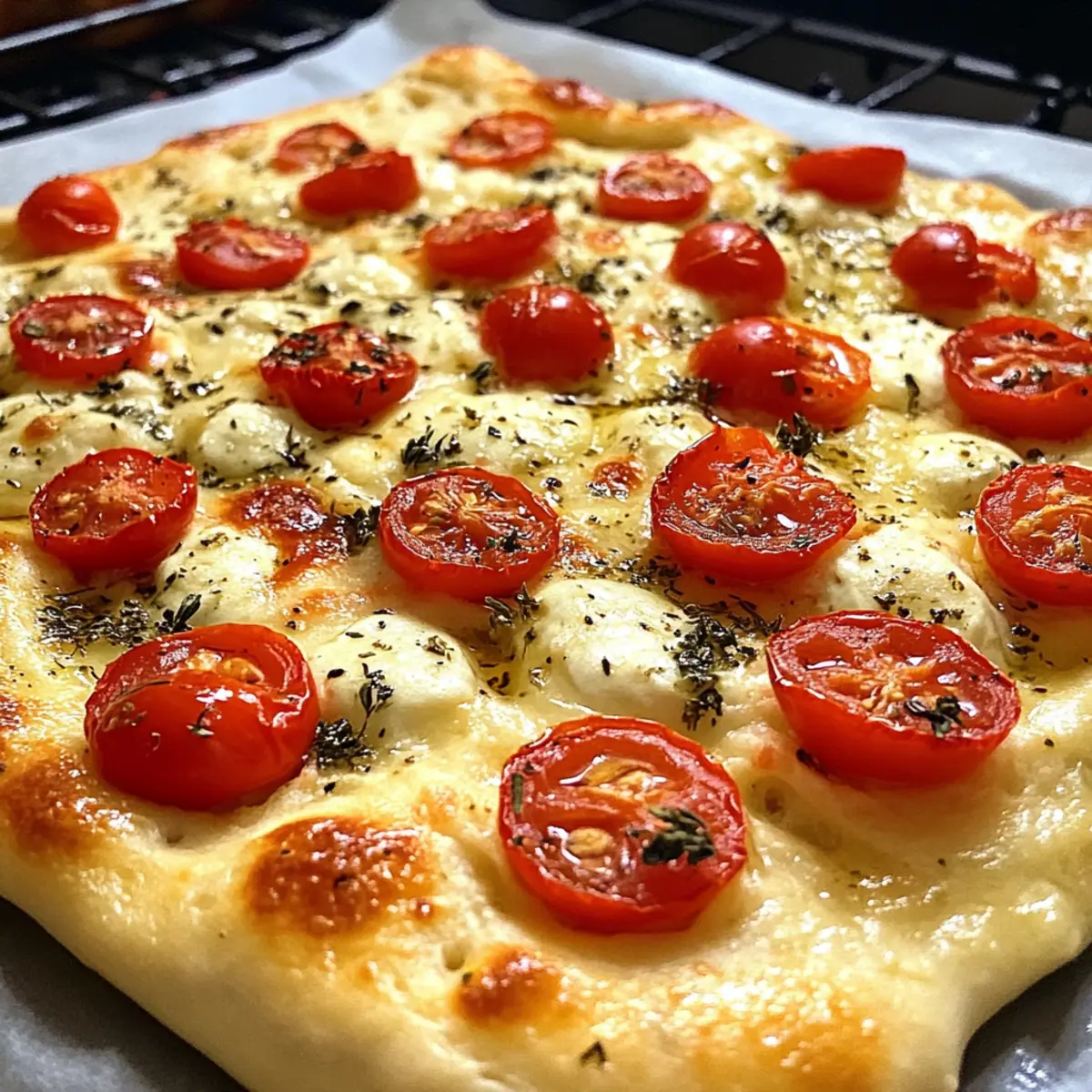Focaccia mit KrA¤utern und Tomaten pzcmud