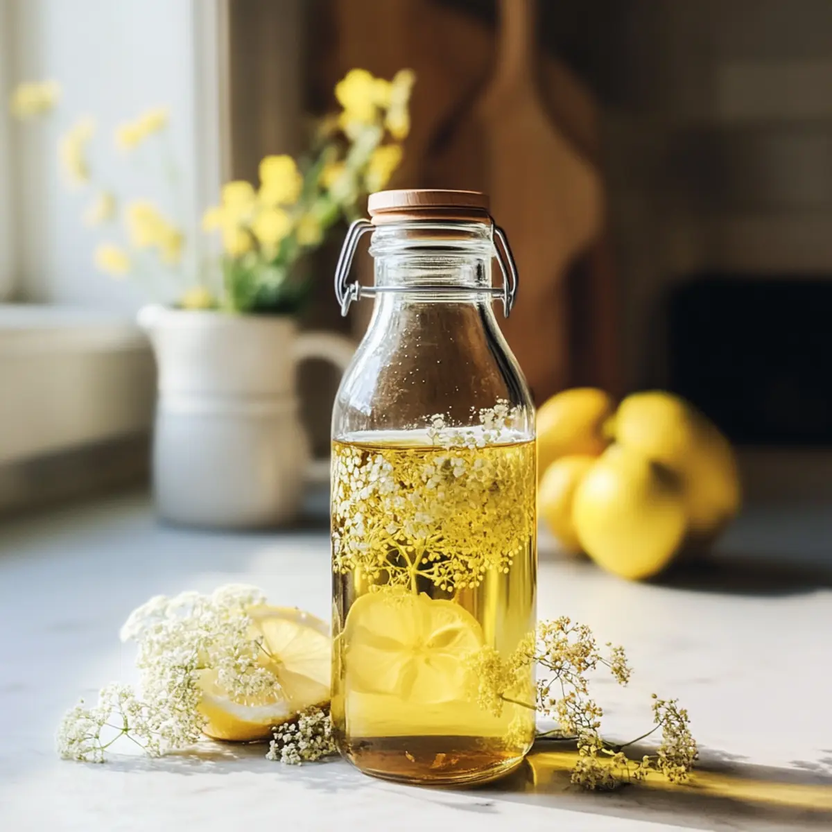 HolunderblA¼tensirup baat6n