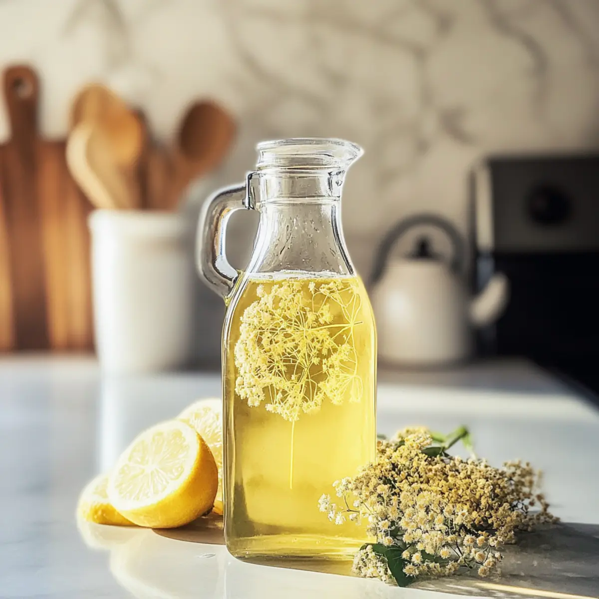 Holunderblütensirup