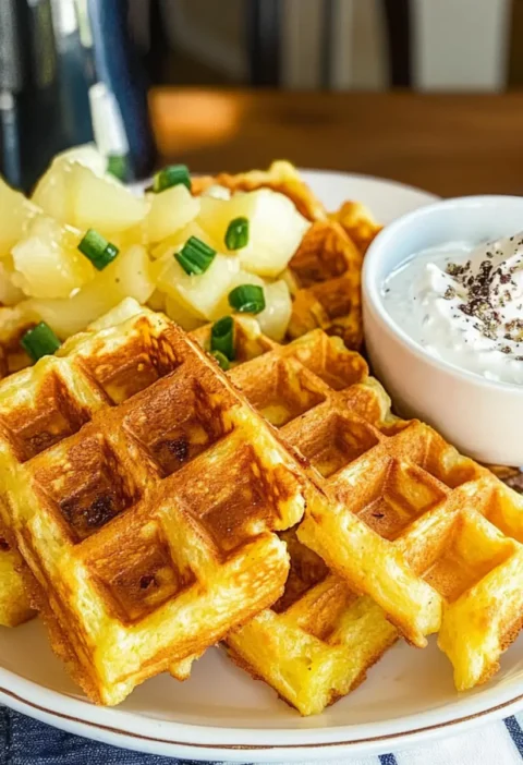 Kartoffelwaffeln
