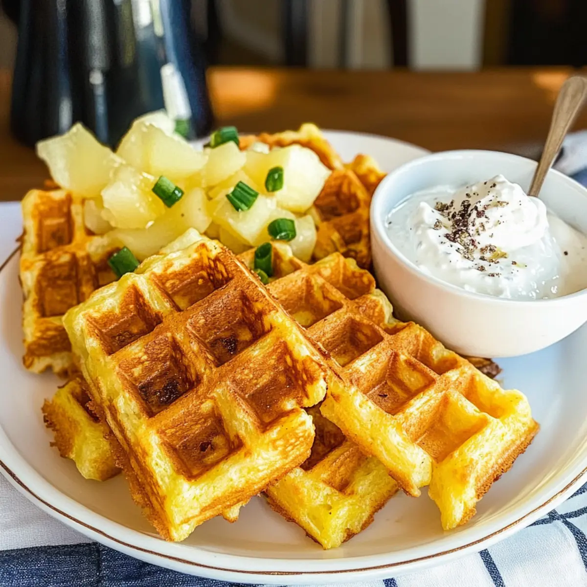 Kartoffelwaffeln