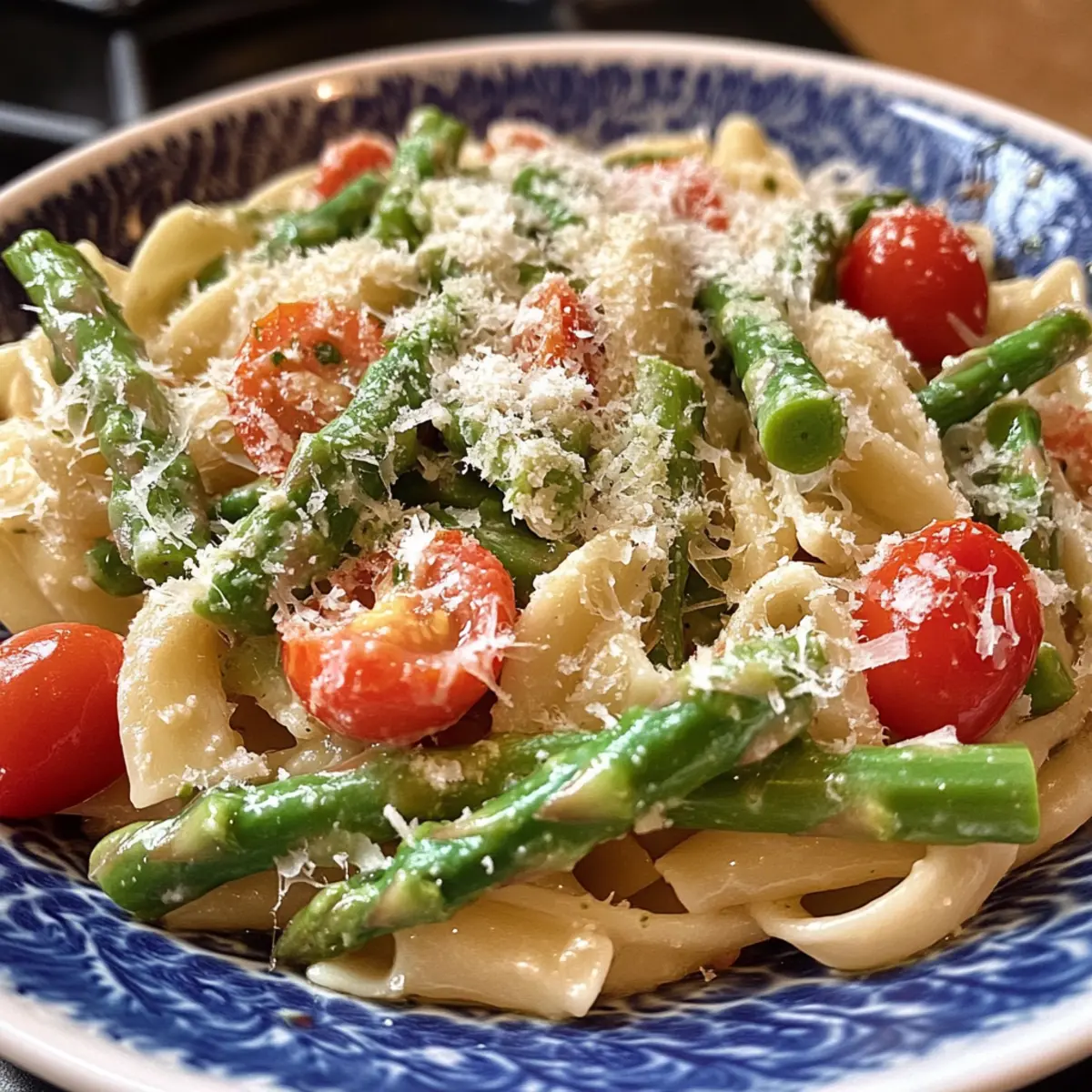 Pasta mit grA¼nem Spargel kgmd5q