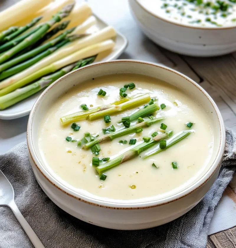 Spargelcremesuppe