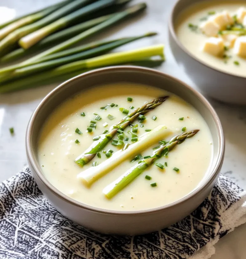Spargelcremesuppe