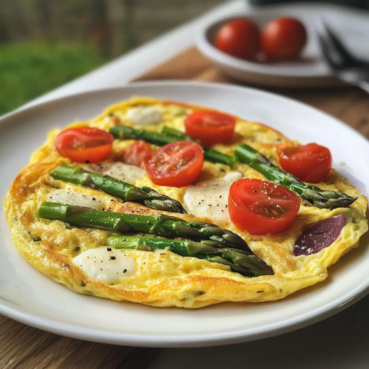 Spargelomelett