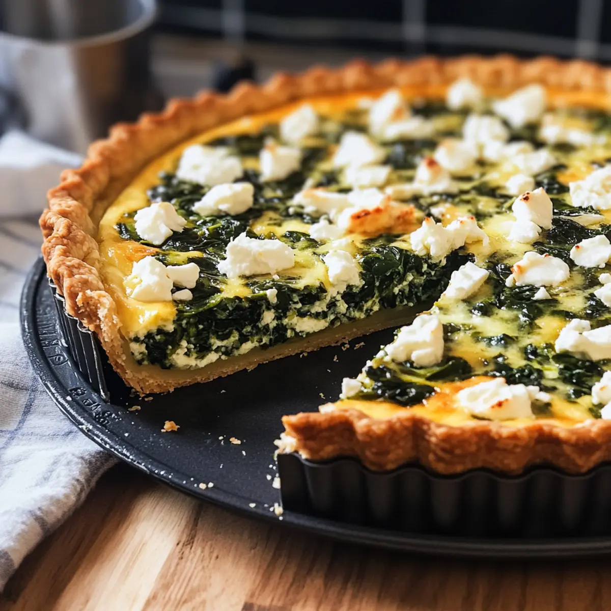 Spinat Quiche z3edod