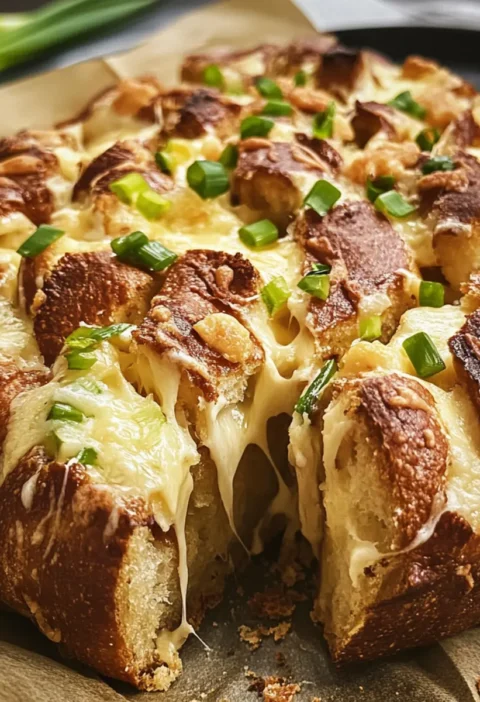 Zupfbrot mit Käse