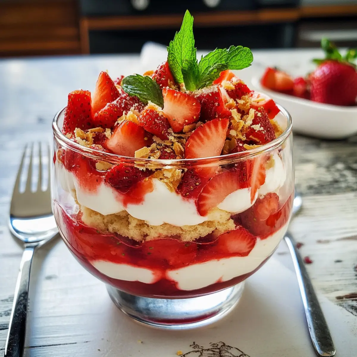 erdbeer mascarpone crème