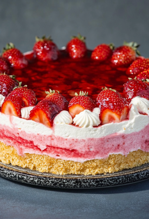 Perfekte Erdbeer Sahne Torte Rezept
