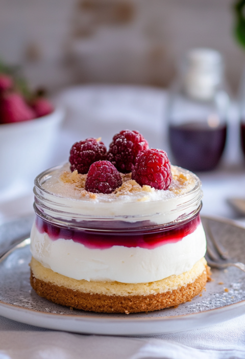 Käsekuchen im Glas Rezept Für Schnelle Desserts
