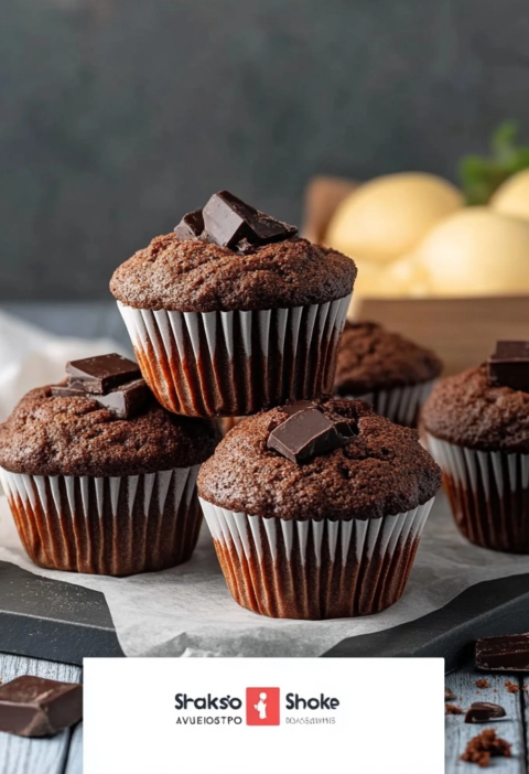 Muffins mit Schokostückchen: Saftig, Locker und Einfach Backen