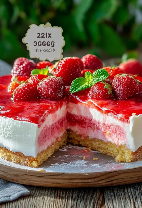 Erdbeertorte mit Joghurt – Ein Sommertraum für jeden Anlass