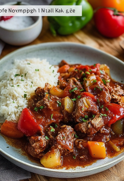Gefüllte Paprika Hackfleisch