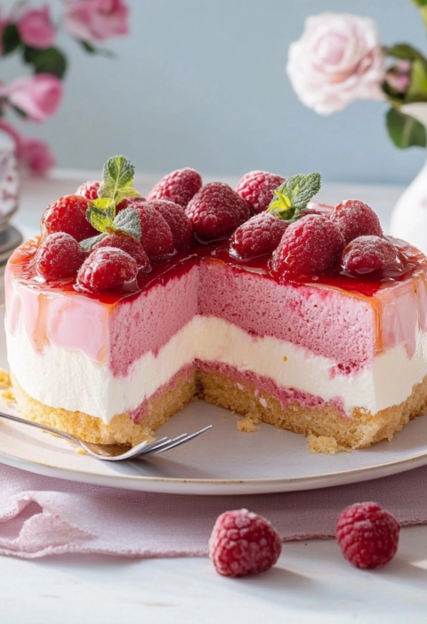 Erdbeertorte mit Joghurt für den perfekten Geschmack